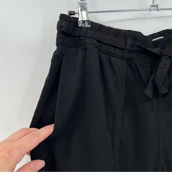 NSF Pull On Drawsting Waist Pant in Black Tencel Rayon Size M - Picture 6 of 10